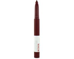 Maybelline SuperStay Ink Crayon Matte Lipstick - 65 Settle for More - Brown - 14g