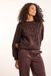 Didi Dames Sweater Heart Chocolate brown maat 36