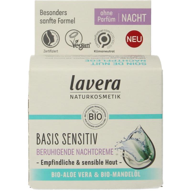 Lavera Basis sensitiv calming night cream 50 ML