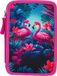 Baagl Luxe Etui - Pennenzak Flamingo 3-ritsen