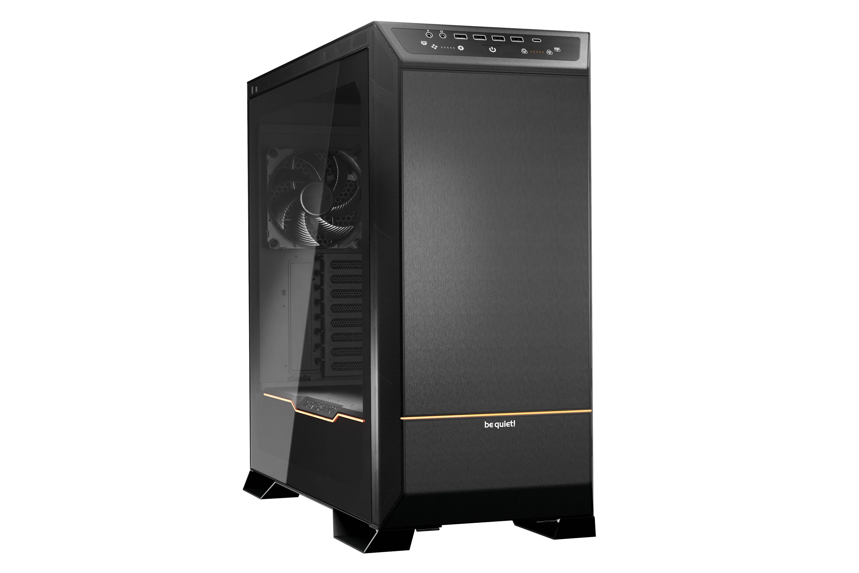 be quiet! DARK BASE PRO 901 - Black Full Tower PC Case - ATX, EATX, Micro ATX, Mini-ATX, XL-ATX - Tempered Glass Side Panel - Gaming