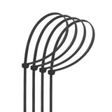 Kabelbinders van nylon, 3,6 x 250 mm, zwart, 40 stuks