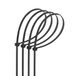 Kabelbinders van nylon, 3,6 x 250 mm, zwart, 40 stuks