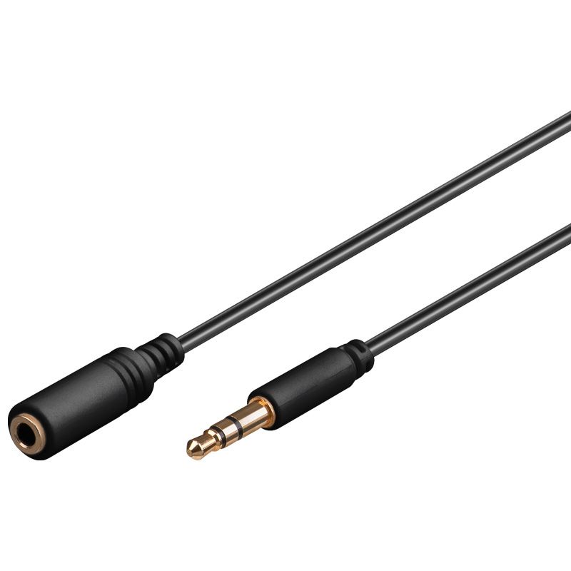 Goobay 97120 - Audio kabel - 3 m - Zwart