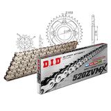 Kettingset DID Kettingset staal 520ZVM-X / 102 eindeloos voor Honda CM T 400 cc bj. 1982-1983