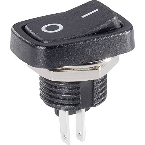 TRU COMPONENTS Wipschakelaar TC-R13-213A-03 250 V/AC 3 A 1x uit/aan Continu 1 stuk(s)