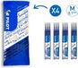 Pilot Uitwisbare Inkt Navullingen voor FriXion - 0,7mm - 4 sets van 3 - Blauw