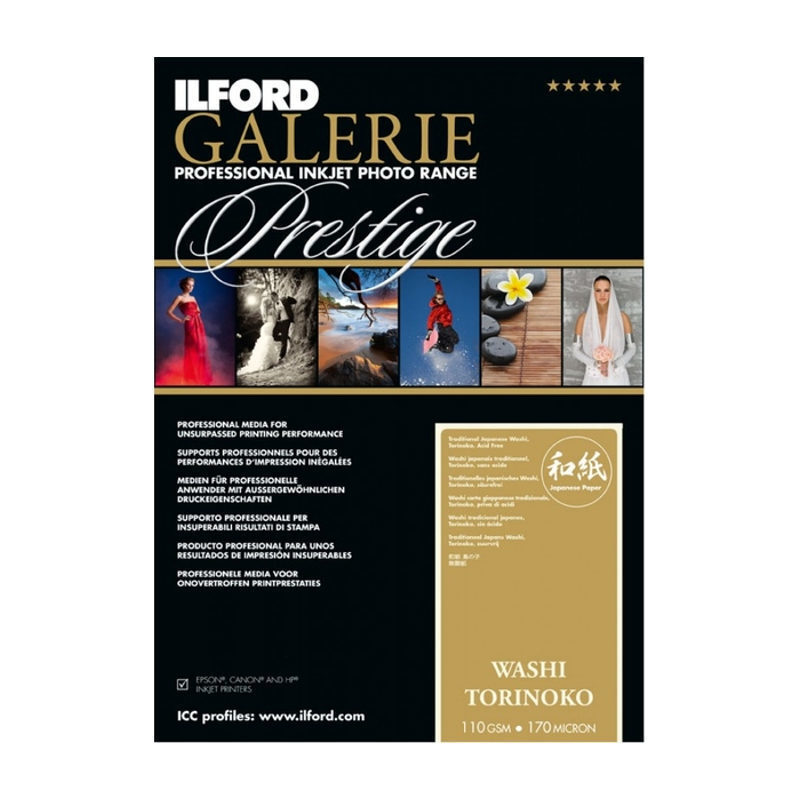 Ilford Galerie Prestige Washi Torinoko 13x18cm 110g 50 vel