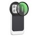 NEEWER 6.3 inch Magnetische Telefoon Lens Filter Mount Adapter Backplate Accessoires & 67mm CPL-filter Circulaire Polariserende Polarisator Compatibel met MagSafe iPhone 12/13/14/15/16/17