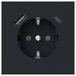 Busch-Jaeger 20 EUCB2USBAC-45M SCHUKO®-/USB-A+C stopcontact Safety+ zwart mat Busch-art-lineair 2CKA002011A6322