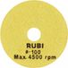 Rubi Korrel 100 Pad de polissage sec
