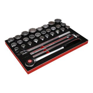 KS Tools 3/4" dopsleutelset - 32-delig