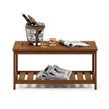 Furinno Tioman salontafel, hardhout, teakolie 2-Tiers naturel