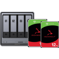 UGREEN NASync DXP4800 Plus + Seagate Ironwolf 12TB Duo Pack
