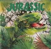 Santex Dinosaurus Thema Feest Servetten - 20 Stuks - 33 x 33 cm - Groen