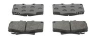 Ferodo FDB1502 remblokkenset, schijfrem - (4-delig) - (4 stuks) | Compatibel met: TOYOTA 4 RUNNER II, LAND CRUISER, LAND CRUISER 80, LAND CRUISER 90