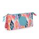 SKPAT Etui - Pencil Case voor School - Etui Meisjes met polyester en lichtgewicht materiaal - Etui Jongens met 3-vaks - Pennenzak Met grote capaciteit - Handige School Supplies