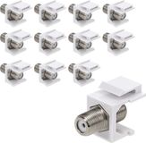 kwmobile 12x F-connector voor coax kabels
