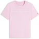 Tommy Hilfiger Dames T-shirt met ronde hals van 100% katoen