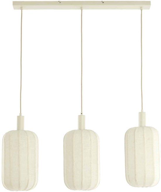 Light & Living Hanglamp Tufia - Wit