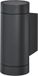 Osram ENDURA CLASSIC ITYS W lanterne extérieure, applique murale, GU10, gris foncé, aluminium