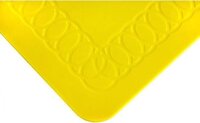 Able2 Anti-slip Mat - 35.5 x 25.5 cm - Geel - Siliconen