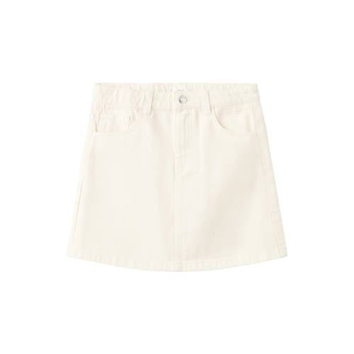 Mango Kids denim spijkerrok beige