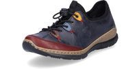 Rieker N3271 damessneakers, gecombineerd blauw, 39 EU