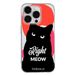 ERT GROUP mobiel telefoonhoesje voor Apple Iphone 14 PRO MAX Babaco patroon Cats 004