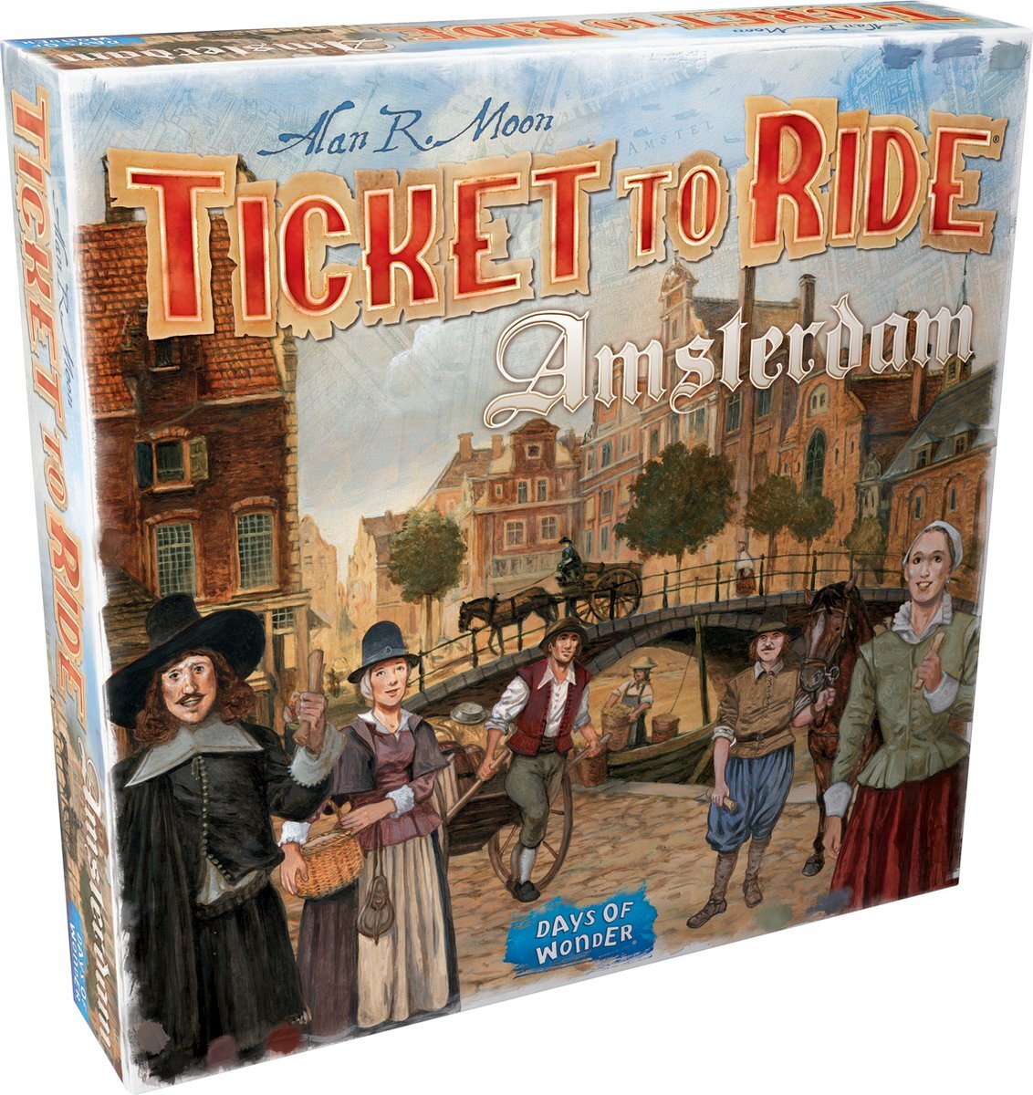 Days of Wonder Ticket to Ride Amsterdam - Engelstalig Bordspel