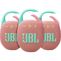 JBL Clip 5 - Roze - 3 stuks