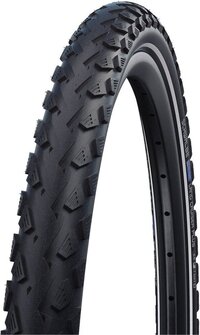 Schwalbe Land Cruiser Plus Reflex 28X2.15 - Buitenband - 55-622 - Zwart/Reflex