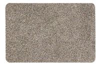 andiamo Deurmat Samson, vuilvangmat van katoen voor de ingang van het huis, te gebruiken als deurmat voor binnen, deurmat in overdekte buitenruimtes of als huisdiermat, 50 x 80 cm, graniet