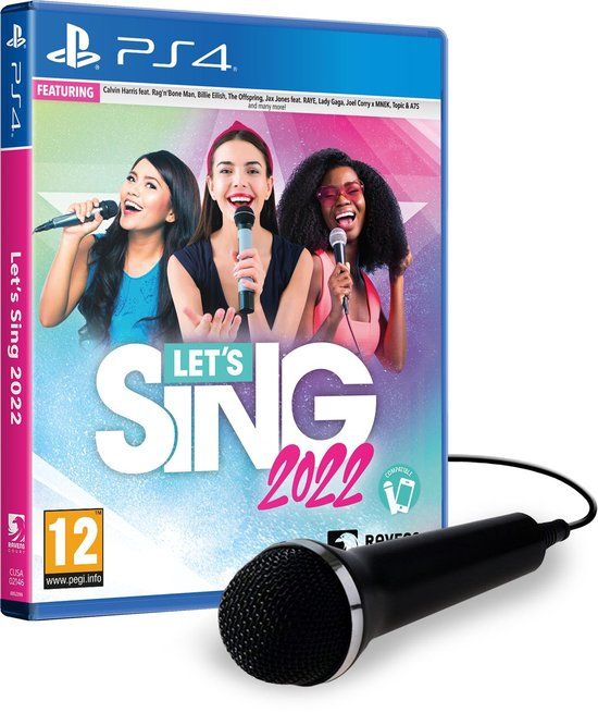 Let's Sing 2022 + Microphone - PS4