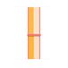 Apple ML2Y3ZM/A Geweven Sportbandje pour Apple Watch 42mm/44mm/45mm - Nylon - Multicolore (Maize/Blanc)