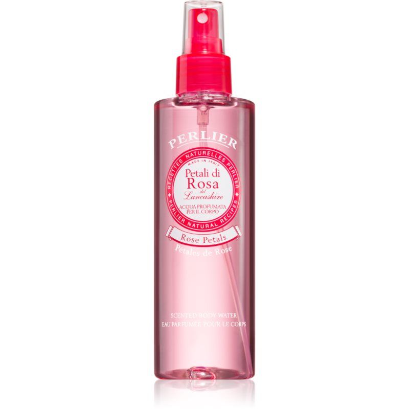 Perlier Body Perfume Rose Scent 200ml Bottle
