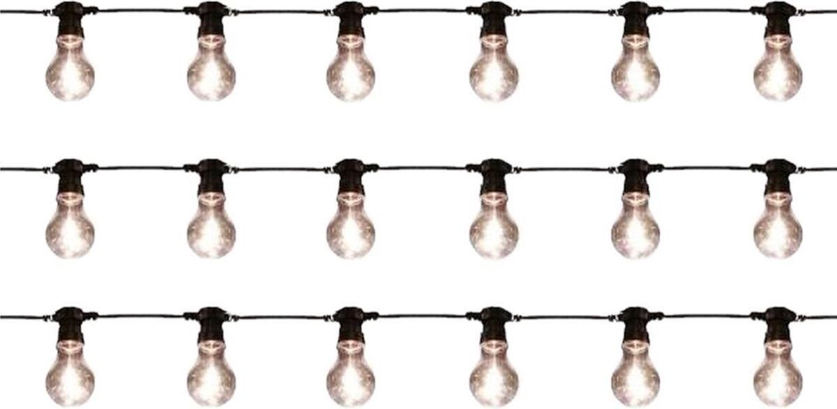 Anna's Collection Feestverlichting Lichtsnoer - Warm Wit - 10m - LED