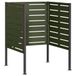 vidaXL Paravent 85 x 85 x 113 cm Acier Vert olive