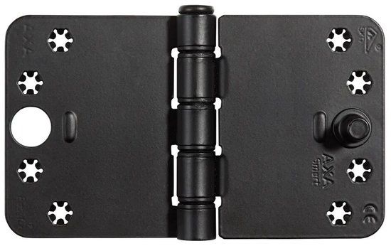 AXA Smart-Easyfix Veiligheidsscharnier - 89x150mm - Zwart - SKG***
