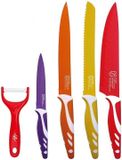 Swiss Home RVS Messenset 6-delig Roestvrijstaal Antislip Metaal Multi