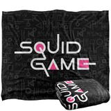 Squid Game LOGO Silky Touch Super Zachte Sprei Deken 152 x 127 cm