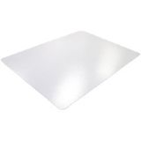 Viking Realspace Premium Stoelmat PC (Polycarbonaat) Rechthoekig Transparant 116 x 130 cm Harde vloer