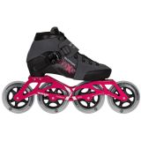Powerslide Triple X Evo Adjustable Junior Skates Gris, Rose EU 34-37 Enfants