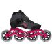 Powerslide Triple X Evo Adjustable Junior Skates Gris, Rose EU 34-37 Enfants