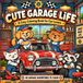 Cute Garage Life: A Cozy Coloring Book for Car Lovers
