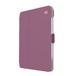 Speck Hoesje voor iPad Pro 4e generatie 11 inch - val- en camerabescherming, slanke standaard met meerdere bereiken, Apple Pencil Holder - Loodgieterij/Crushed Apple/CrêpePink