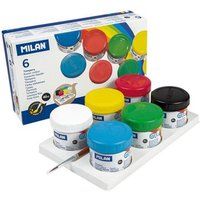 Caja MILAN - Gouache verf - 40 ml - Pak van 6