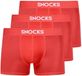 SNOCKS Boxershorts Heren – 3 Stuks – Comfortabel & Ademend – Naadloos & Elastische Tailleband – Perfecte Pasvorm & Duurzaam Ondergoed