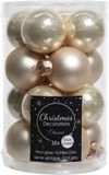 Decoris Kaemingk B.V. Kerstballen set 16-delig | glas | parel | 3,5cm