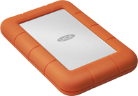 LaCie Rugged Mini 4TB External Hard Drive - Orange